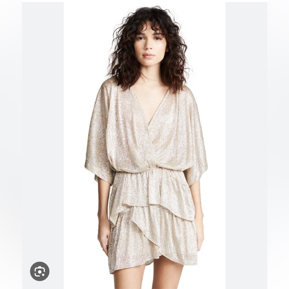 NWT IRO Wide Dress in Light Nude!